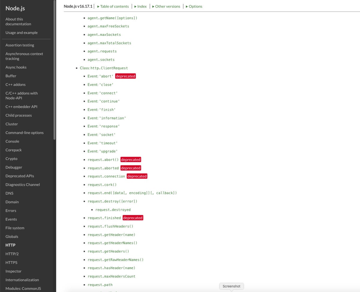 nodejs library