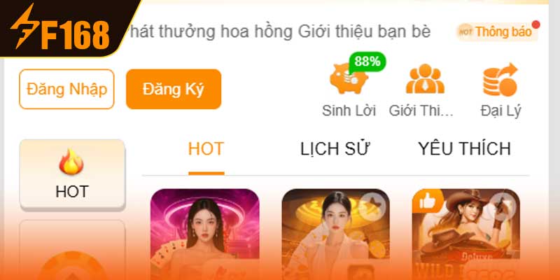 Lỗi Thường Gặp Khi Tải App F168